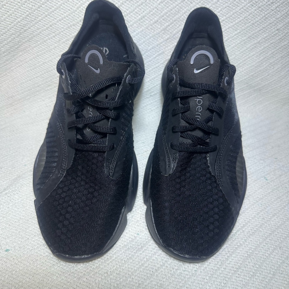 Nike Superrep Go Black iron Grey Sneakers with Silver Accents - Picture 4 of 9